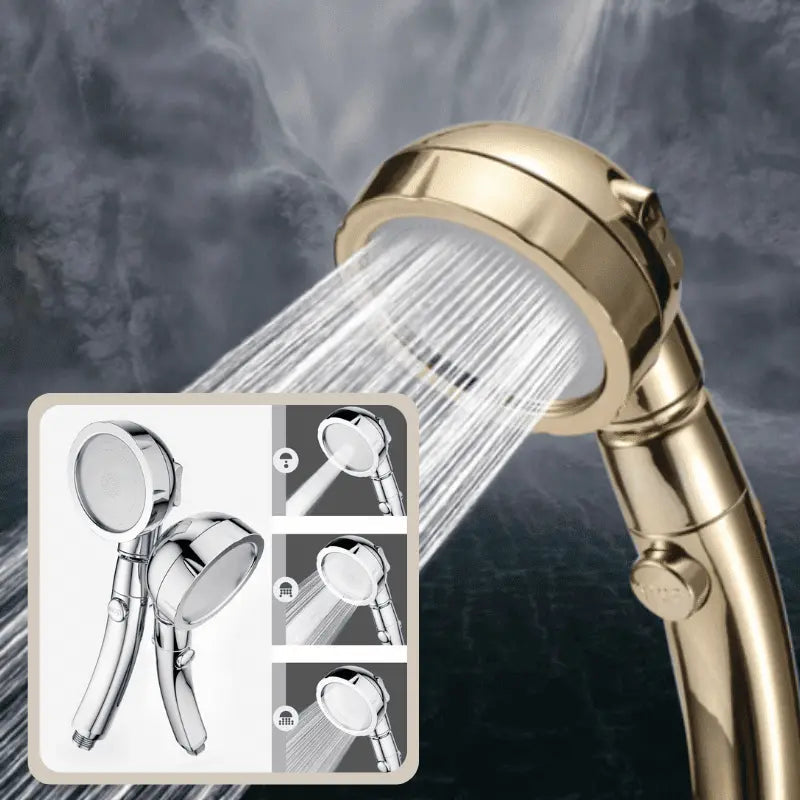 Powerful Handheld Showerhead for a Refreshing Spa Experience