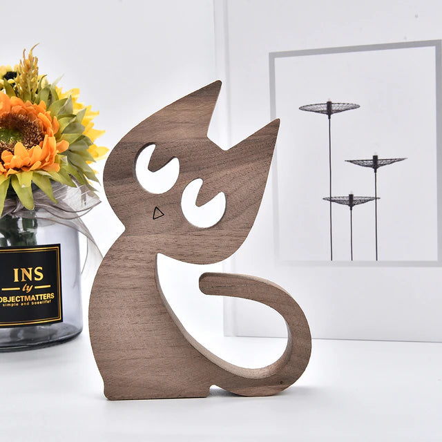 Woodland Cat Haven | A Cozy Touch of Feline Love