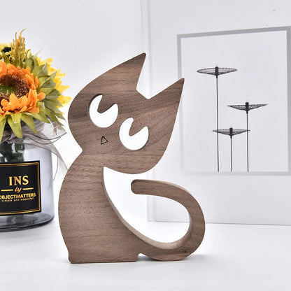 Woodland Cat Haven | A Cozy Touch of Feline Love