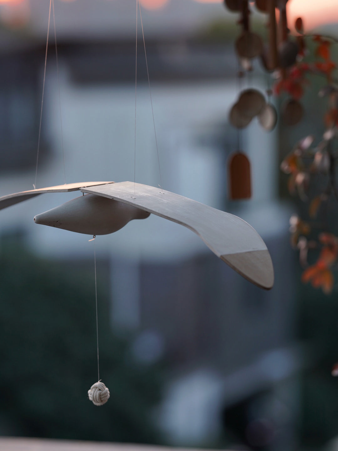 Wooden Seagull Decoration - Coastal Drift Style