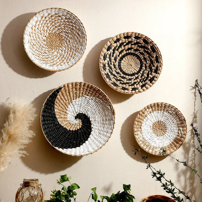 Handcrafted Seagrass Wall Art – Nature's Touch for Your Home