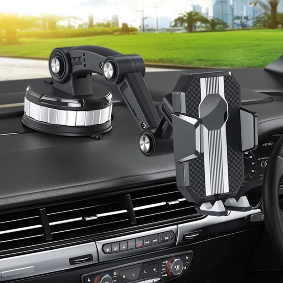 Smartphone Mount with Suction Cup & 360° Rotation | GripMaster