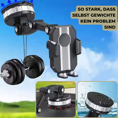 Smartphone Mount with Suction Cup & 360° Rotation | GripMaster