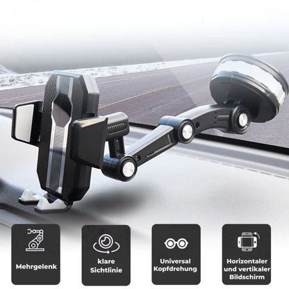 Smartphone Mount with Suction Cup & 360° Rotation | GripMaster