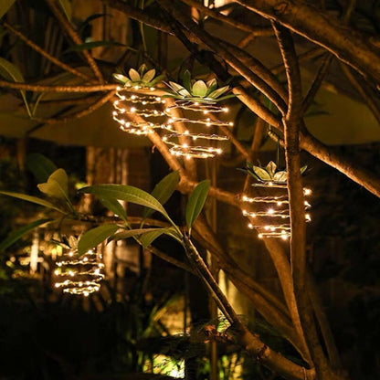 Solar-Powered Pineapple Garden Light for Enchanting Evenings