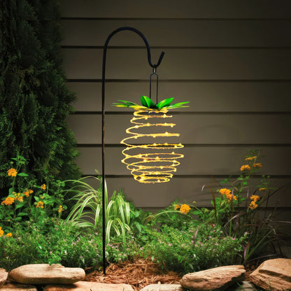 Solar-Powered Pineapple Garden Light for Enchanting Evenings