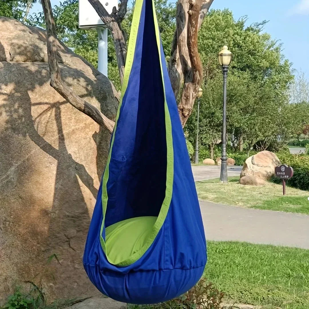 Relaxation Hammock for Indoor and Outdoor Use | Cotton Blend | Hangout Haven