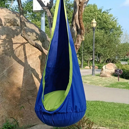 Relaxation Hammock for Indoor and Outdoor Use | Cotton Blend | Hangout Haven