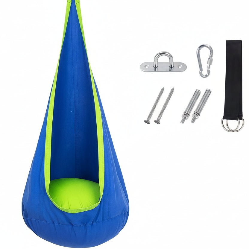 Relaxation Hammock for Indoor and Outdoor Use | Cotton Blend | Hangout Haven