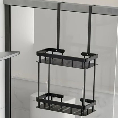 Modern Stainless Steel Bathroom Organizer Rack