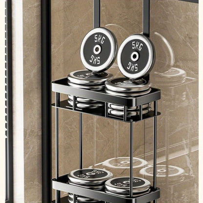 Modern Stainless Steel Bathroom Organizer Rack