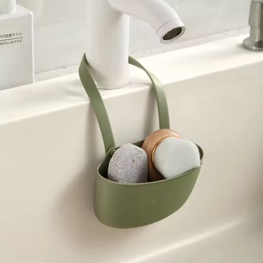 Over-Sink Drying Rack – Silicone Dish Drainage Solution