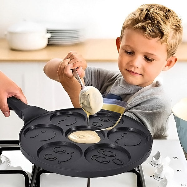 JoyFlip — Effortlessly Flipped Smiley Pancakes for Happy Mornings