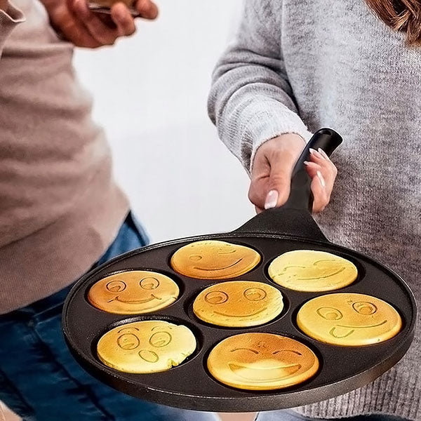 JoyFlip — Effortlessly Flipped Smiley Pancakes for Happy Mornings