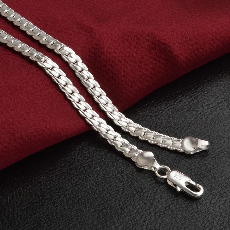 Silver Lucky Charm Necklace – 925 Sterling Silver for Lasting Elegance