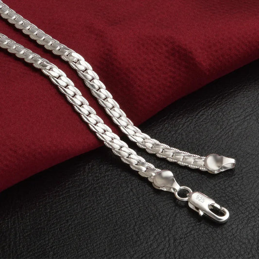 Silver Lucky Charm Necklace – 925 Sterling Silver for Lasting Elegance