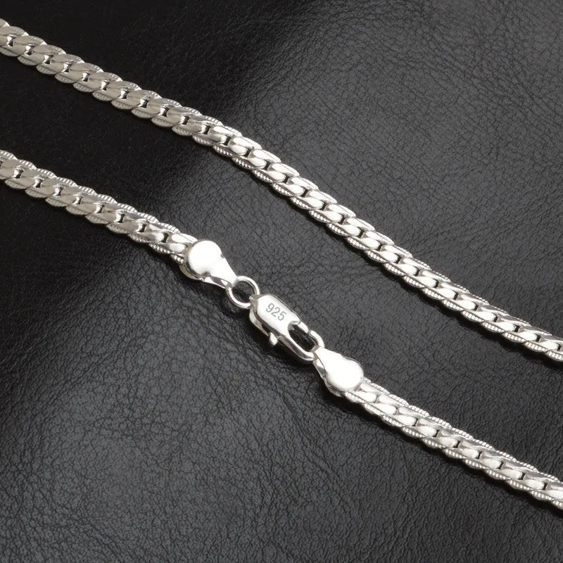 Silver Lucky Charm Necklace – 925 Sterling Silver for Lasting Elegance