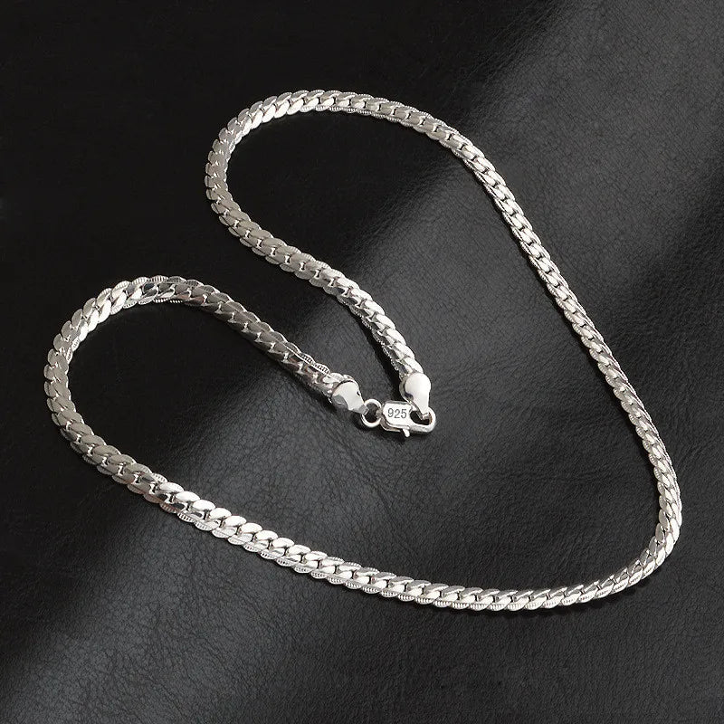 Silver Lucky Charm Necklace – 925 Sterling Silver for Lasting Elegance