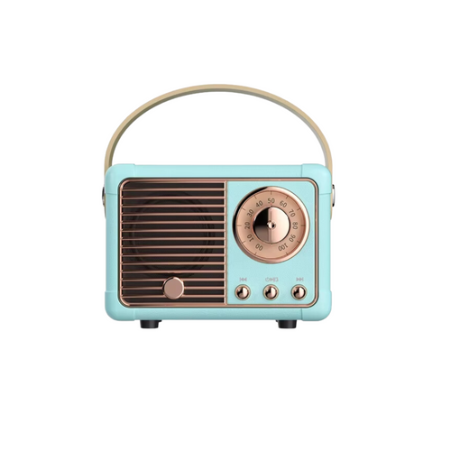 Retro Wireless Speaker in a Compact Design