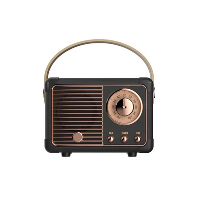 Retro Wireless Speaker in a Compact Design