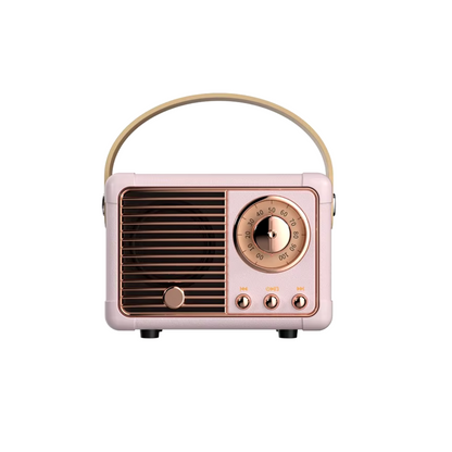 Retro Wireless Speaker in a Compact Design