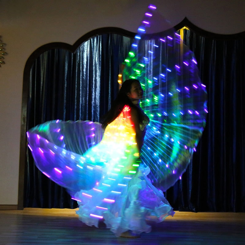 Illuminate Your Events with Radiant LED Wings
