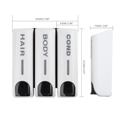 Wall-Mounted Shower Liquid Dispenser