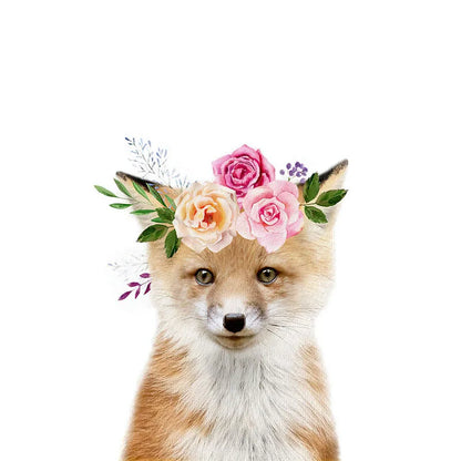 Removable Vinyl Wall Decals of Adorable Animals for Nursery Decor