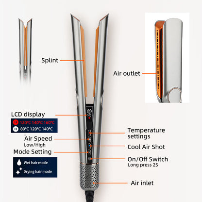 Hair Straightener and Dryer Combo