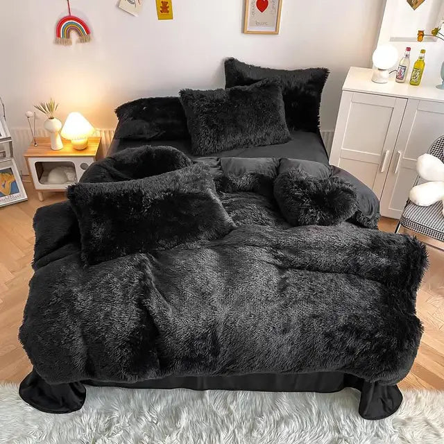 50% Off | Soft Bedding Set with Duvet Cover and 2 Pillowcases