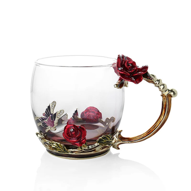 Transparent Mug Set for Mother’s Day - Joyful Gift for Her