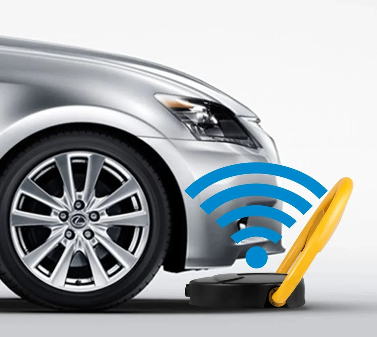 No-Drill Automatic Car Parking Barrier