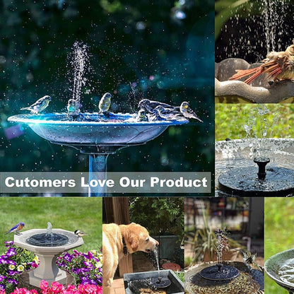 Solar-Powered Garden Fountain for Serene Outdoor Spaces