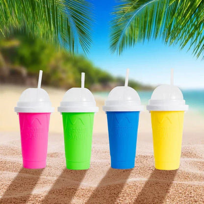 ChillMate Tumbler with Lid & Straw – Keep Drinks Cool Longer