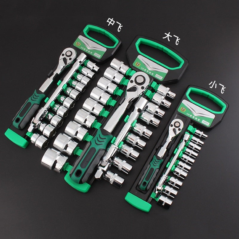 Multi-Function Wrench Tool Set for Various Sizes