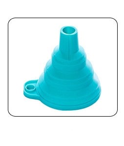 Foldable Kitchen Funnel for Easy Pouring and Storage