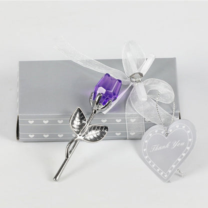 Elegant Crystal Rose in Gift Box – Perfect Valentine's Gift for Her