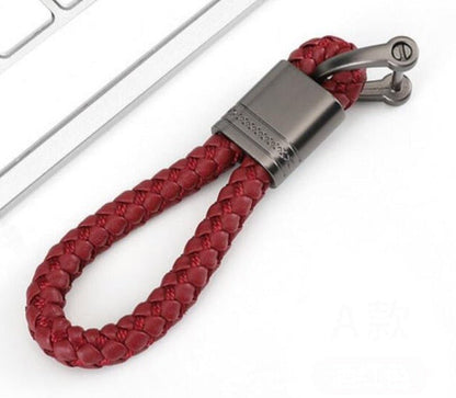 Braided Keychain Loop for Car Keys