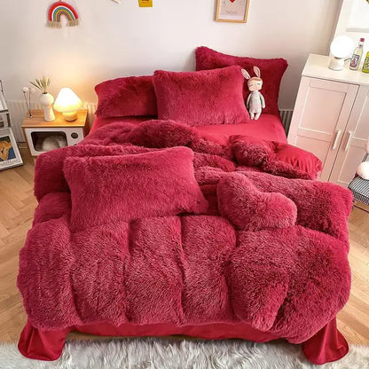 50% Off | Soft Bedding Set with Duvet Cover and 2 Pillowcases