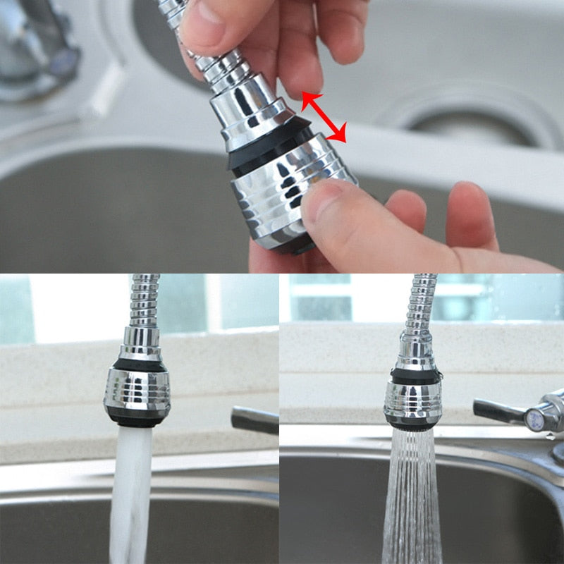 Smart Faucet Extender for Effortless Kitchen Use
