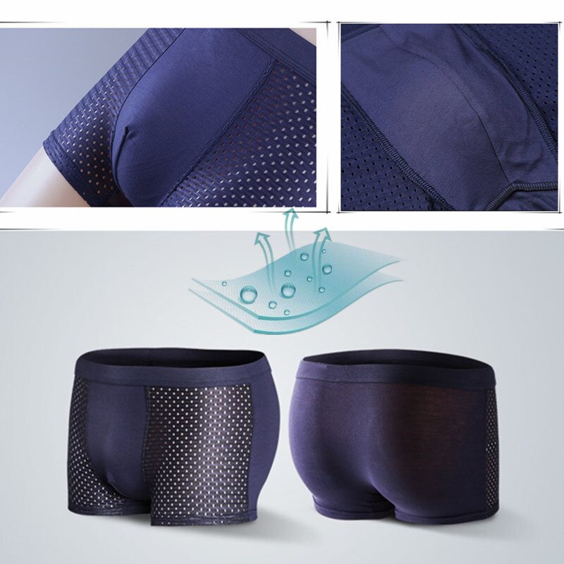 ComfortFit Breathable Boxer Briefs - 4 Pack