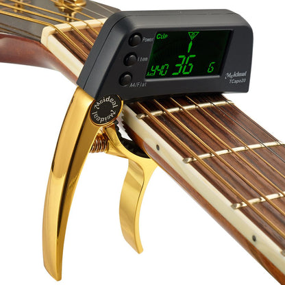 2-in-1 Practical String Clamp and Guitar Tuner