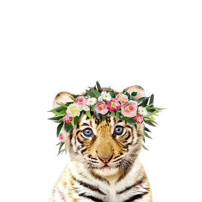 Removable Vinyl Wall Decals of Adorable Animals for Nursery Decor