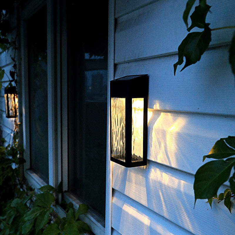 Solar Wall Light for Energy Efficiency