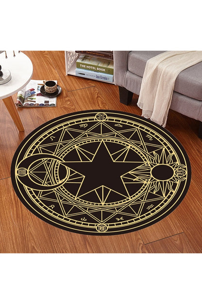 Cosmic Design Area Rug – Astronomical Theme