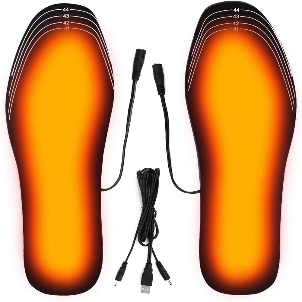 Rechargeable Heated Insoles – USB Rechargeable with Adjustable Heat Settings