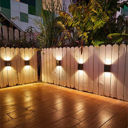 Energy Saving Solar Wall Light for Outdoor Spaces
