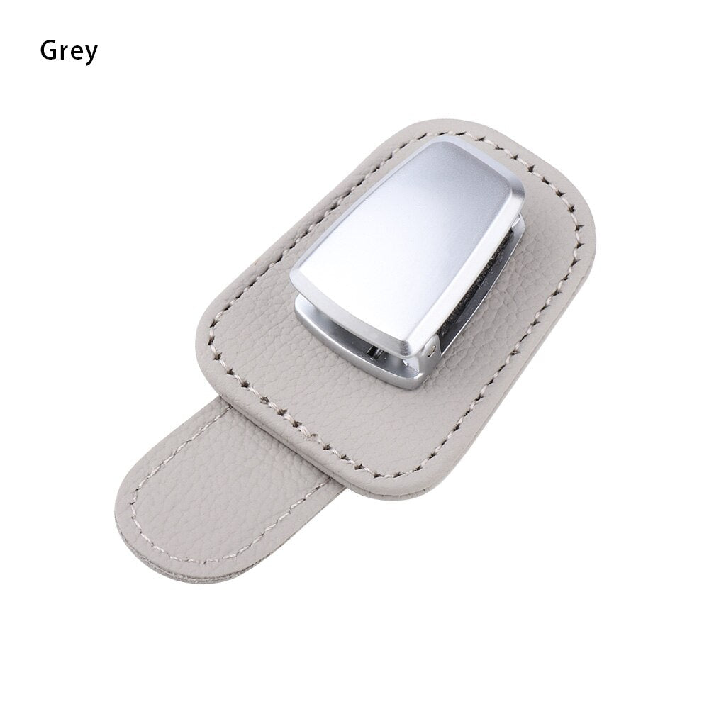 Car Sunglasses Holder with Clip Organizer