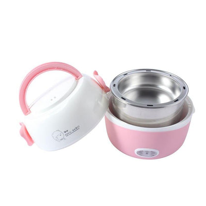 Electric Lunch Box with Steamer – 1L Capacity, 200W Power