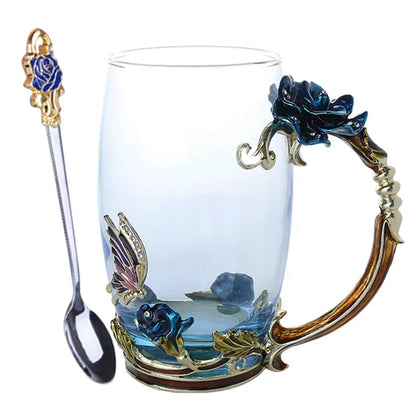 Transparent Mug Set for Mother’s Day - Joyful Gift for Her